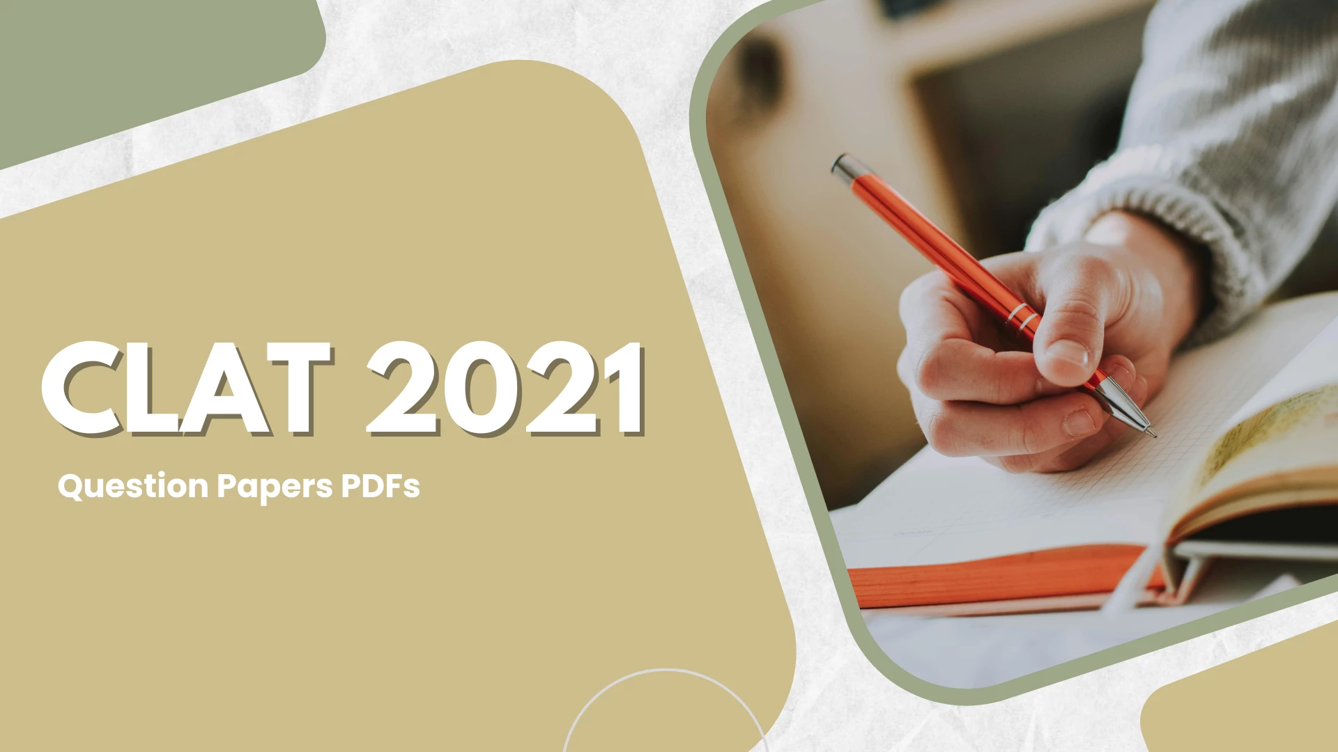 CLAT 2021 Question Papers & Answer Key: Download Free PDFs